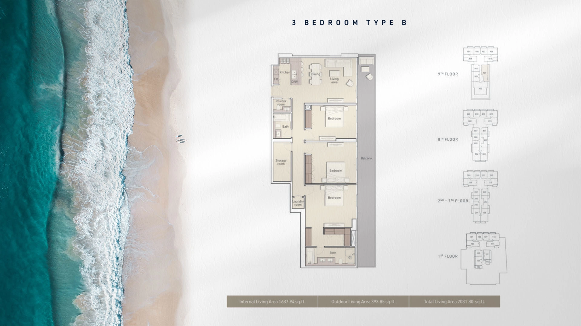 3 BR - Type A